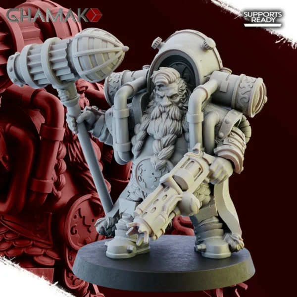 Admiral Runestorm, by Ghamak compatible con wargames.