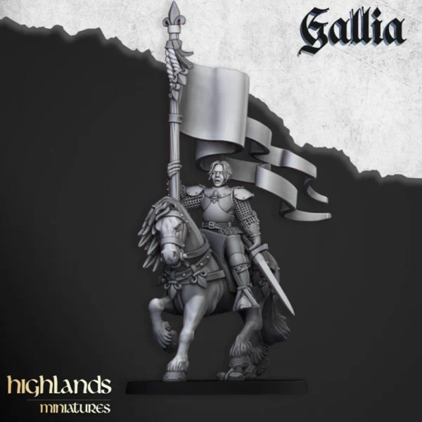 Baronesa de Gallia a caballo | Highlands Miniatures