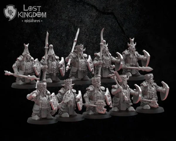 Big Hats Elite Guard, The Lost Kingdom para wargames.