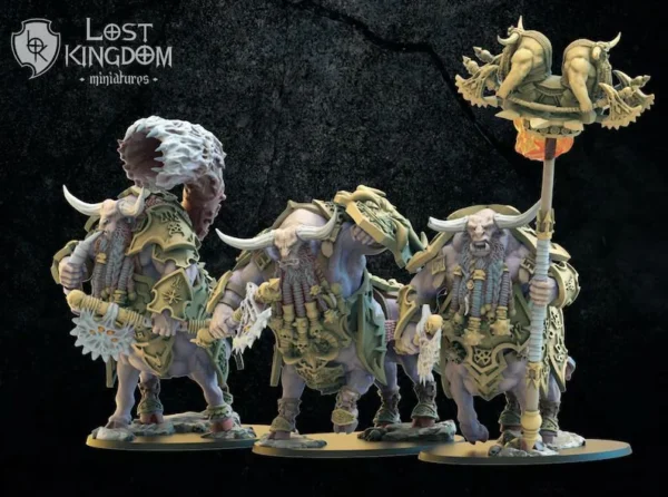 Bul-Thaurs ungidos, The Lost Kingdom para wargames. - Imagen 4