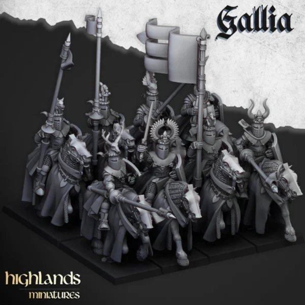 Caballeros de Gallia - Highland Miniatures