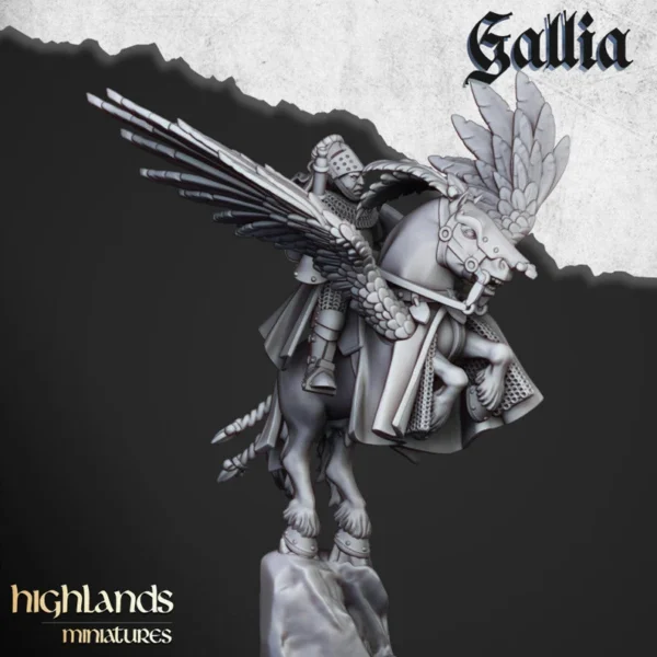 Caballeros en pegaso | Highland Miniatures - Imagen 4