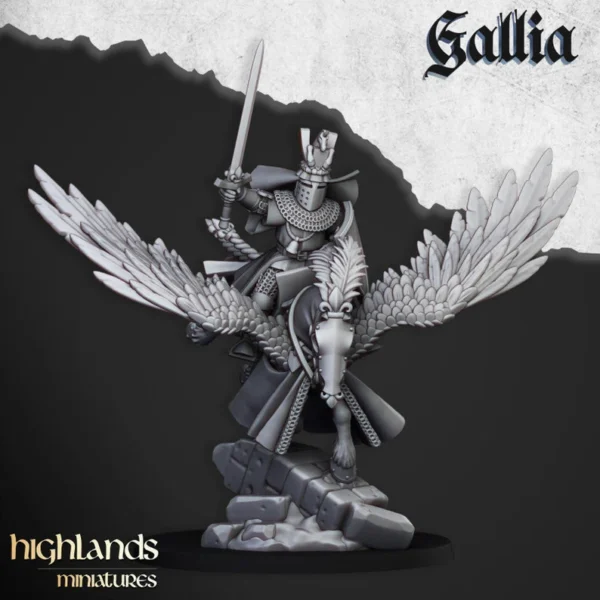 Caballeros en pegaso | Highland Miniatures - Imagen 5