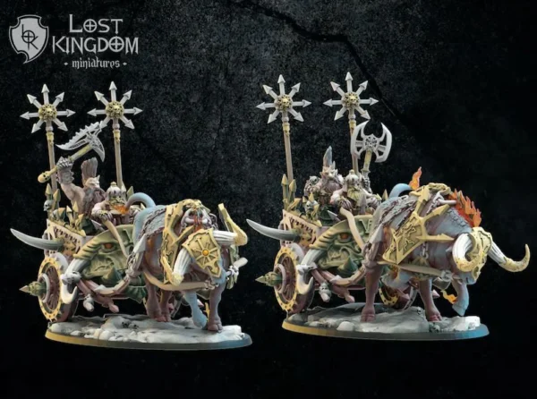 Carros Magmhôrin, The Lost Kingdom para wargames.