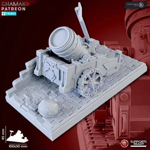Empire Artillery, by Ghamak compatible con wargames. - Imagen 3