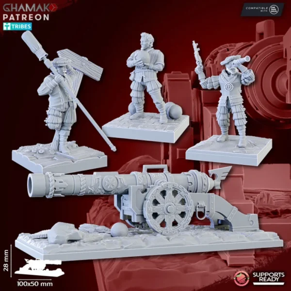 Empire Artillery, by Ghamak compatible con wargames. - Imagen 5