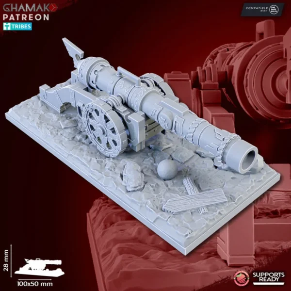 Empire Artillery, by Ghamak compatible con wargames. - Imagen 6