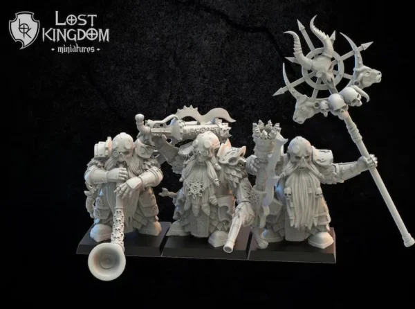 Guardia de la muerte con arcabuces, The Lost Kingdom para wargames.