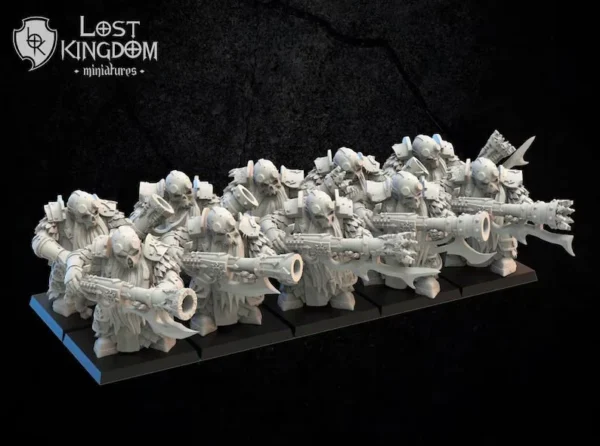 Guardia de la muerte con arcabuces, The Lost Kingdom para wargames. - Imagen 2