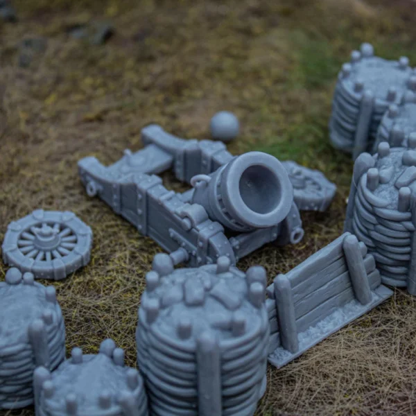 Highland Miniatures Sunland Artillery Battery Mortar - Imagen 2