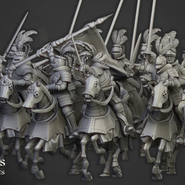 Highland Miniatures Sunland Knights on Horse