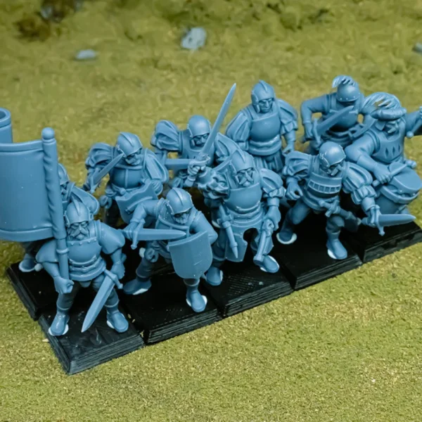 Highland Miniatures Sunland Troops with Swords - Imagen 2