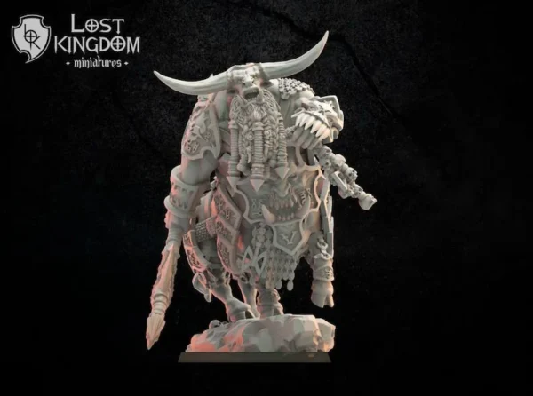 Hurgroth, Héroe Bul-Thaur, The Lost Kingdom para wargames. - Imagen 2