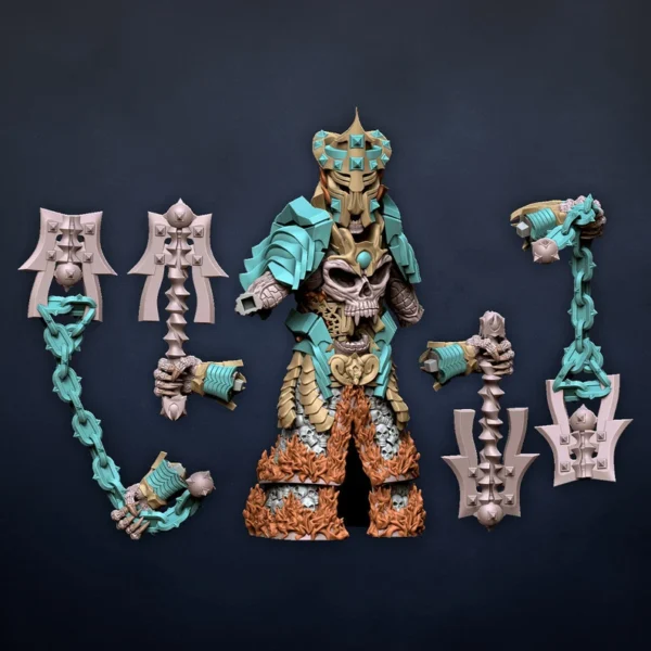Kadim Incarnates, Dragonlake Miniatures, Infernal Dwarves, ROL, RPG, WARGAMES, 3DPRINTED. - Imagen 4
