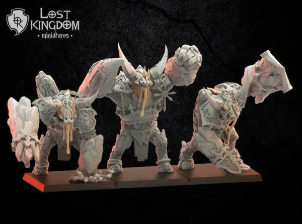 Magmhôrin Golems, The Lost Kingdom para wargames.