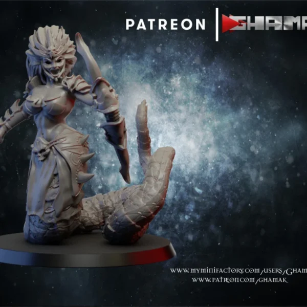 Medusa, by Ghamak compatible con wargames. - Imagen 2