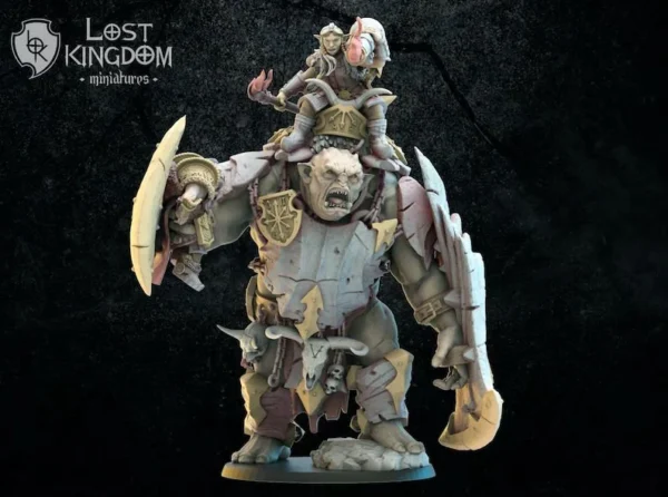 Mongobbo Artillero en Throl, The Lost Kingdom para wargames.