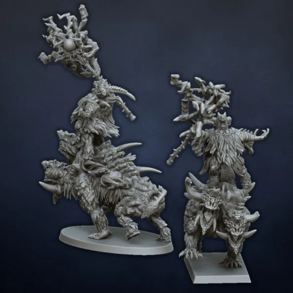 Moon Reaper and Grim Maw by Dragonlake miniatures for wargames. - Imagen 3