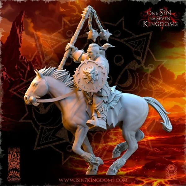 Realms of Mayhem Barbarian Despoilers by Beholder miniatures for fantasy wargames . - Imagen 4