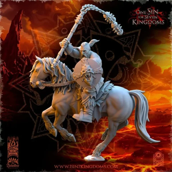 Realms of Mayhem Barbarian Despoilers by Beholder miniatures for fantasy wargames . - Imagen 7