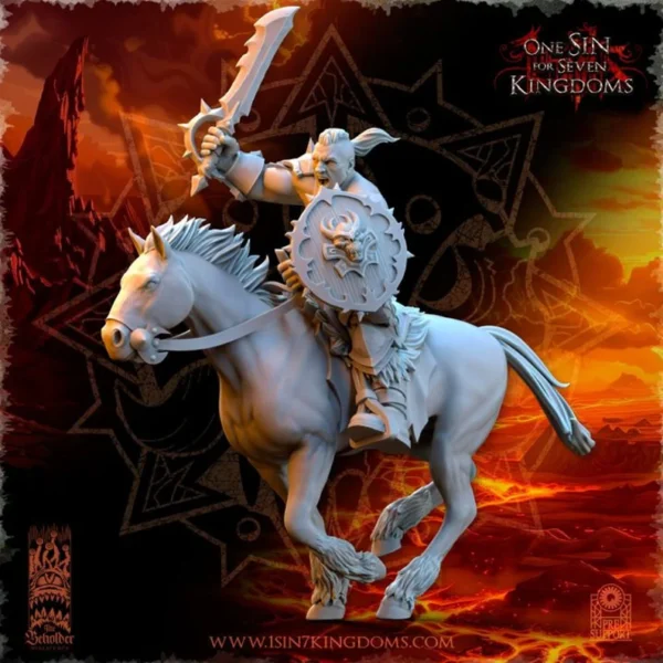 Realms of Mayhem Barbarian Despoilers by Beholder miniatures for fantasy wargames . - Imagen 8