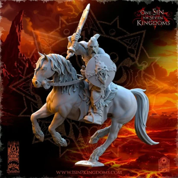 Realms of Mayhem Barbarian Despoilers by Beholder miniatures for fantasy wargames . - Imagen 9