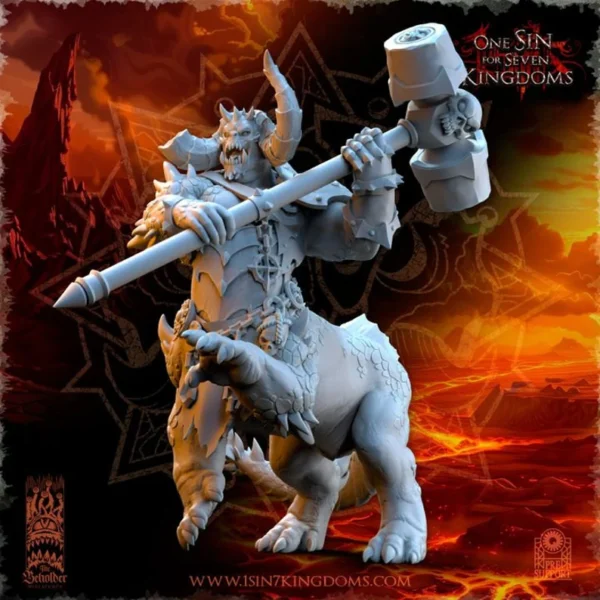 Realms of Mayhem Dragonards by Beholder miniatures for fantasy - Imagen 3