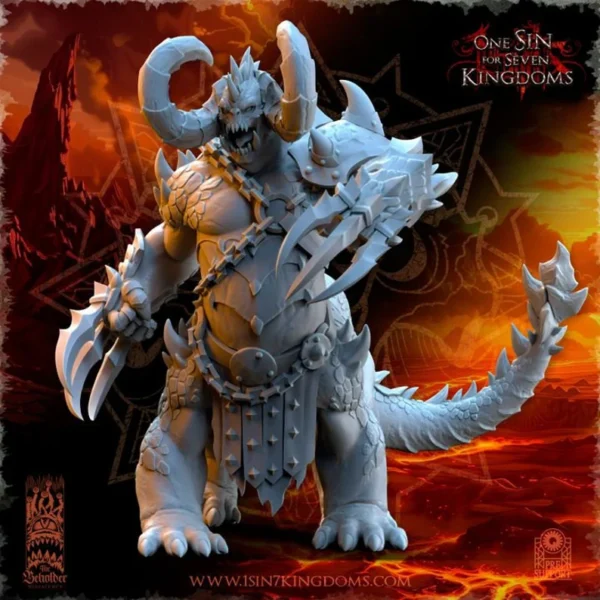Realms of Mayhem Dragonards by Beholder miniatures for fantasy - Imagen 4