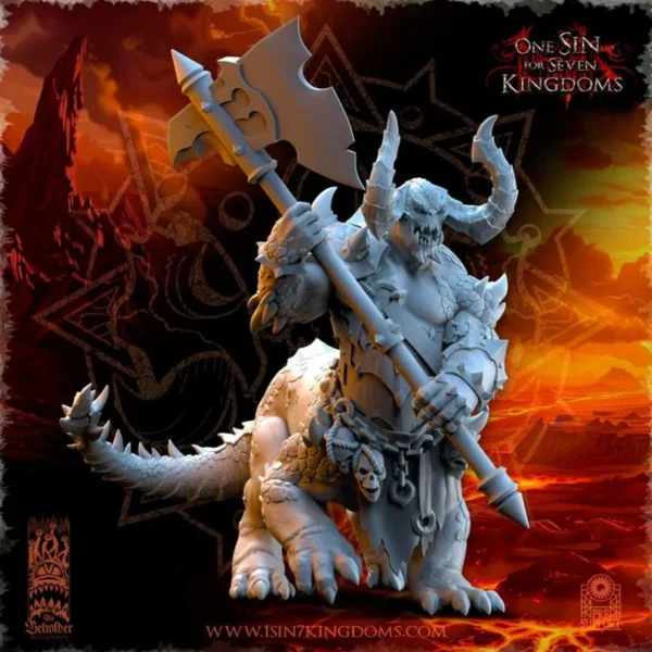 Realms of Mayhem Dragonards by Beholder miniatures for fantasy - Imagen 5