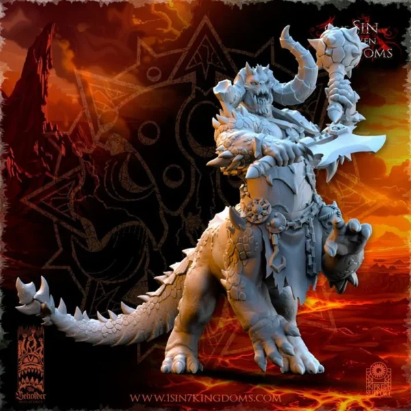 Realms of Mayhem Dragonards by Beholder miniatures for fantasy - Imagen 7