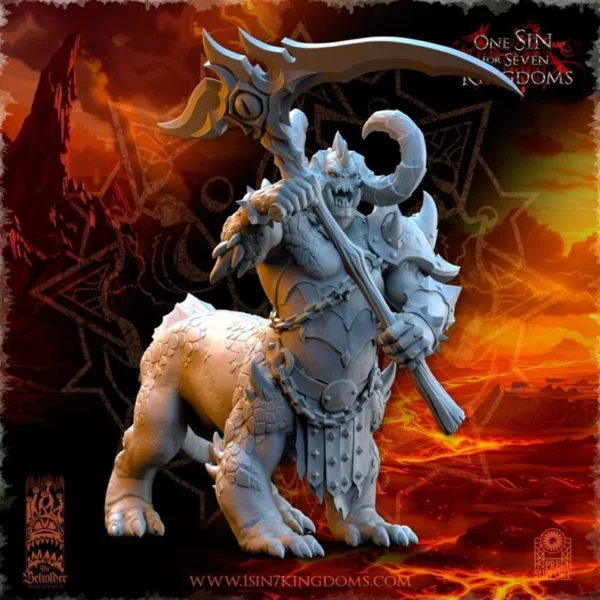 Realms of Mayhem Dragonards by Beholder miniatures for fantasy - Imagen 8