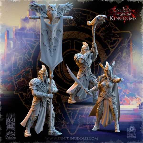 Silvermoor Elves Archers | The Beholder Miniatures - Imagen 2