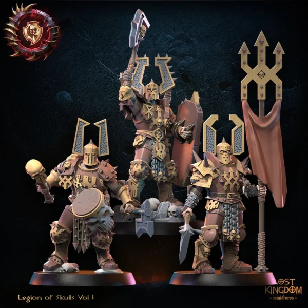 Skull Collectors by Lost Kingdom for wargames. - Imagen 2