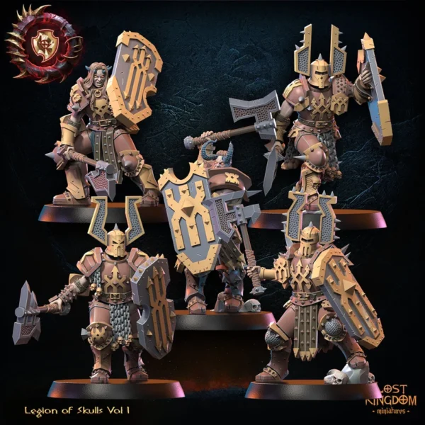 Skull Collectors by Lost Kingdom for wargames. - Imagen 3