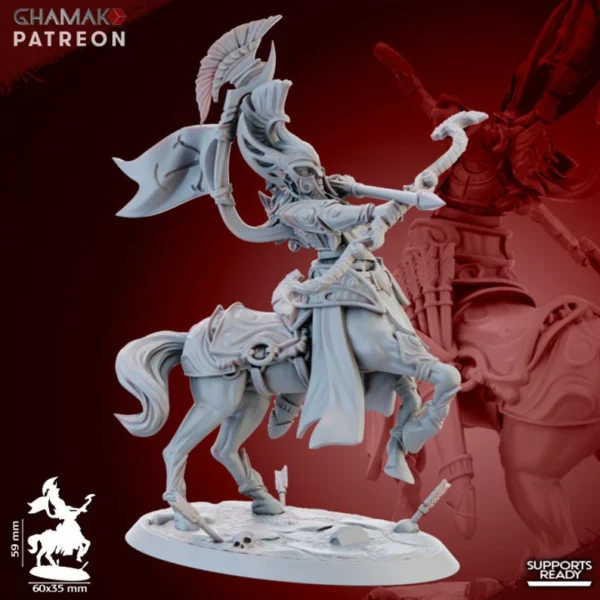 Skyrunner Cavalry, by Ghamak compatible con wargames. - Imagen 5