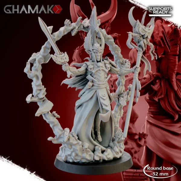 Sorcerer Lintiel, by Ghamak compatible con wargames.
