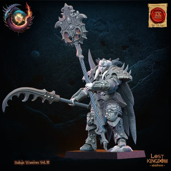 Sorceress of Nukuja, Lost Kingdom Miniatures, Wargames, Fantasy Games. - Imagen 3