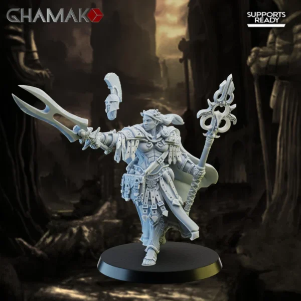 Spartancast Invoker squad war games Rol Dungeons And Dragons, by Ghamak compatible con wargames. - Imagen 2