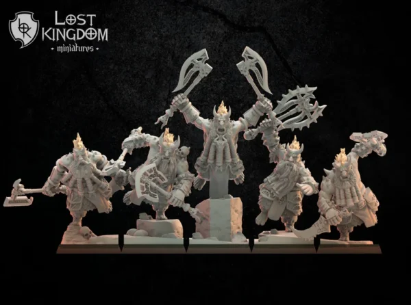 Unidad Berserker, The Lost Kingdom para wargames.