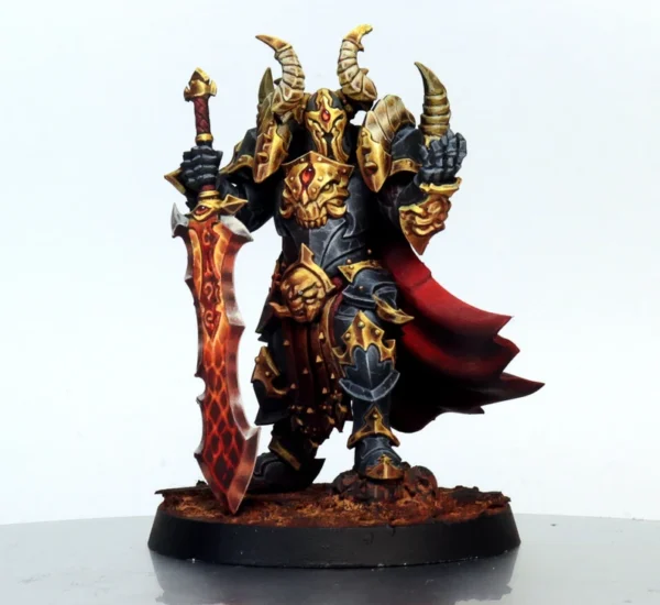Vrolok, Lord of Destruction by Beholder miniatures for fantasy wargames .