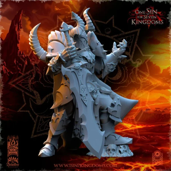 Vrolok, Lord of Destruction by Beholder miniatures for fantasy wargames . - Imagen 5
