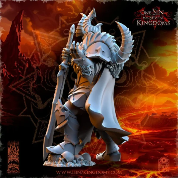 Vrolok, Lord of Destruction by Beholder miniatures for fantasy wargames . - Imagen 4
