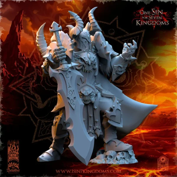 Vrolok, Lord of Destruction by Beholder miniatures for fantasy wargames . - Imagen 8