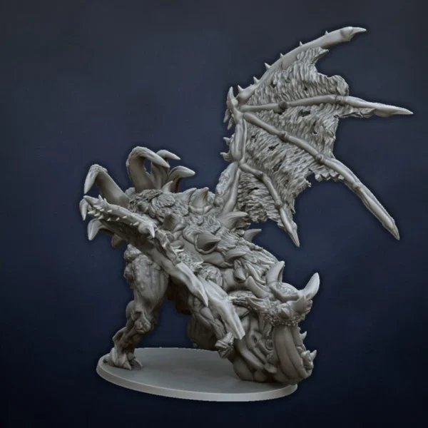 Jabberwock beastmen by Dragonlake miniatures for wargames. - Imagen 3