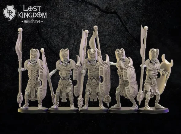 Amun-Re Guard with halberds, Undying Dinasties by Lost Kingdom