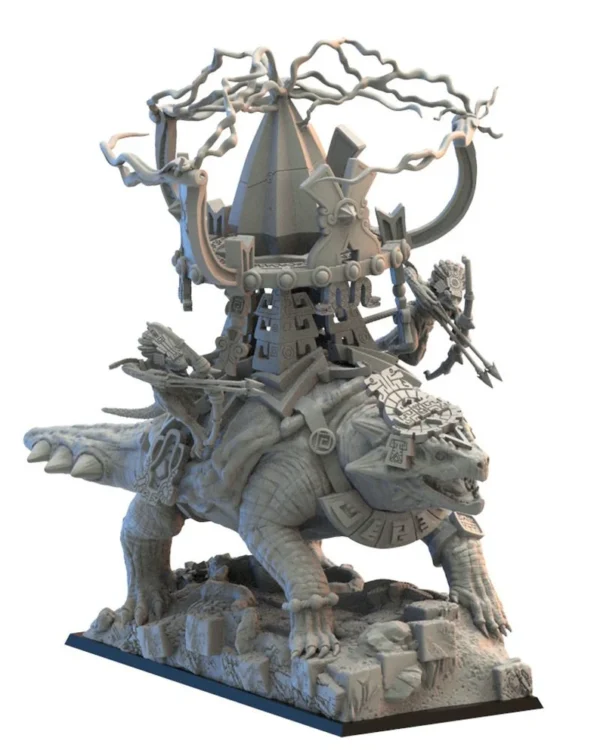 Ayokalotl With Lightning Engine by Lost Kingdom compatible con wargames.