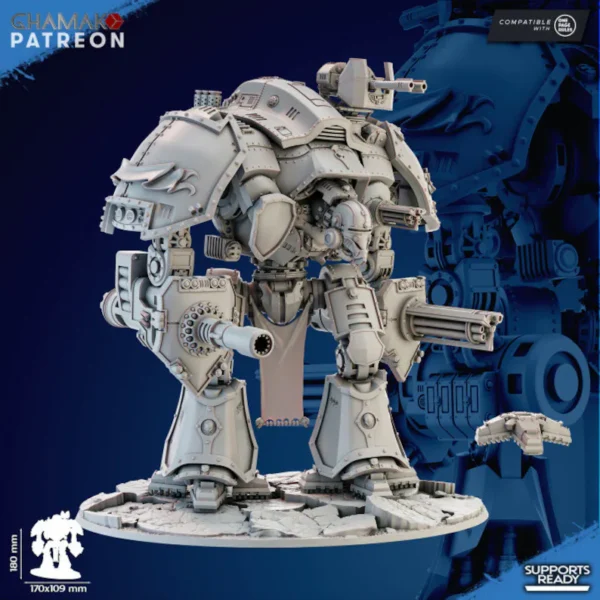 Byzantium Titan by Ghamak for grimdark future wargames.