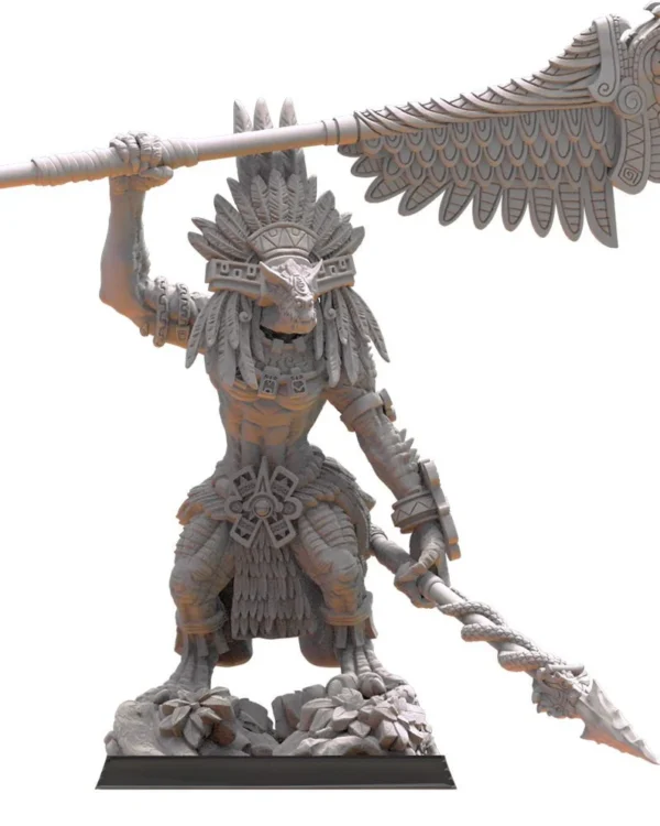 Coatlicue, Cuetzpal Mother by Lost Kingdom compatible con wargames.