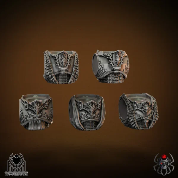 Flame Lizards Blade Masters Squad torsos (Bits)