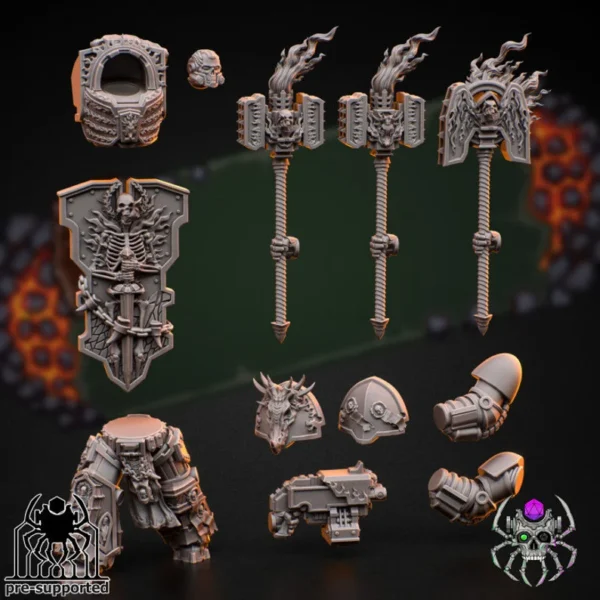 Flame Lizards Heavy Armor Prelate